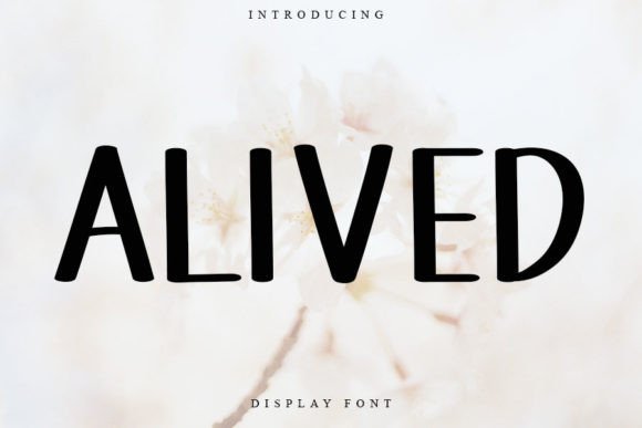 Alived: A Handwritten Font That Elevates Web Design