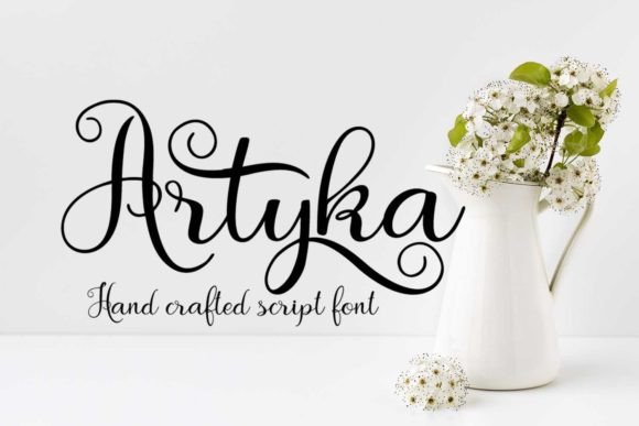 Artyka: A Feminine Font for Polished Branding