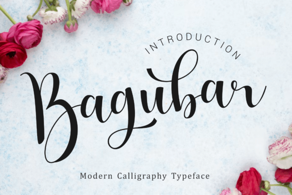 Bagubar: The Bold Script Font That Elevates Digital Brand Identity