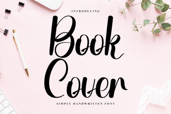 Book Cover Font for Editorial Projects