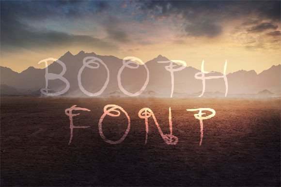 Booth: A Quirky Font for Bold Campaigns