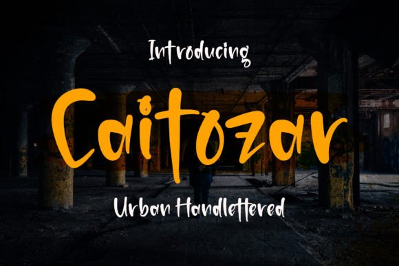 Caitozar: The Urban Handwritten Typeface for Modern Campaigns