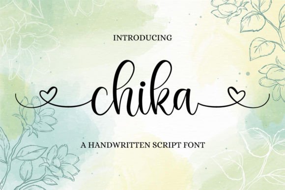 Chika: A Handwritten Font That Elevates Digital Branding