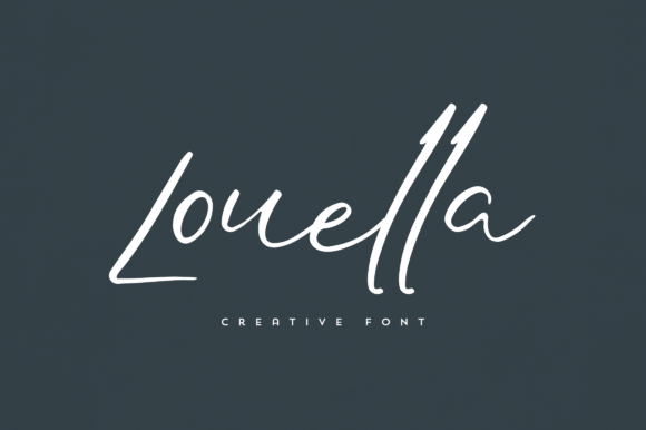 Discover the Elegance of Louella in Editorial Design