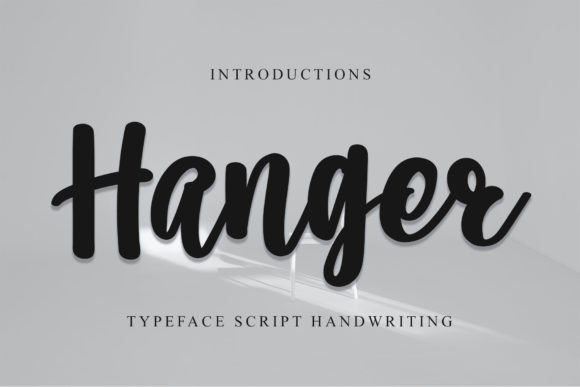 Hanger Font for Modern Marketing and Branding