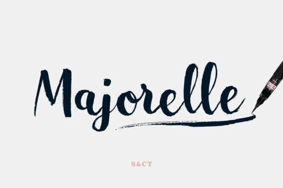 Majorelle: The Handwritten Typeface That Elevates Your Craft Brand