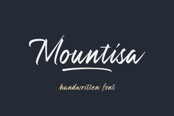 Mountisa: A Dynamic Font for Bold Brand Campaigns