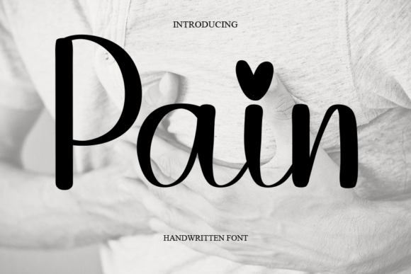 Pain Font for Web Design and Branding