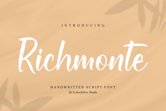 Richmonte: The Handwritten Typeface That Transforms Small Business Branding
