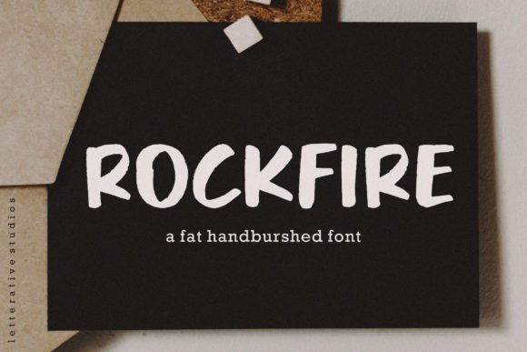 Rockfire: A Handwritten Font That Elevates Web Design