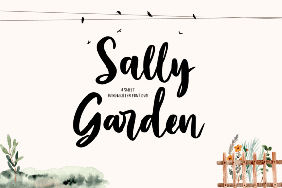 Sally Garden Font for Polished Branding