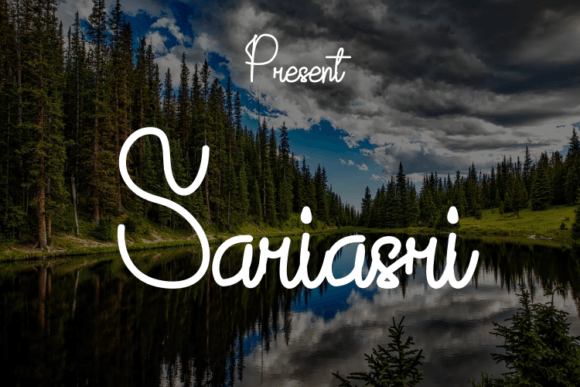Sariasri: A Modern Script for Handmade Creations