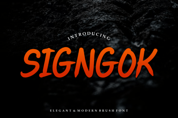 Signgok: The Handwritten Typeface That Transforms Small Business Branding