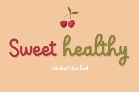 Sweet Healthy Font for Editorial Design