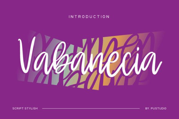 Vabanecia: A Script Font That Elevates Digital Design